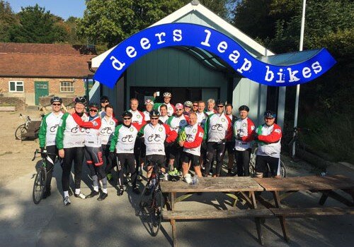 Celebrity Riders at Deers Leap